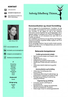 Solveig thimms CV 1